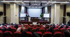 مكتبة الروضة الحيدرية تُنظّم ورشة (مشوار التفوّق الدراسي ) لطالبات المراحل المنتهية