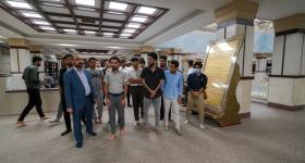 في إطار رعايتها الأبويّة .. العتبة العلوّية تستضيف نخبة من طلبة جامعة المثنّى