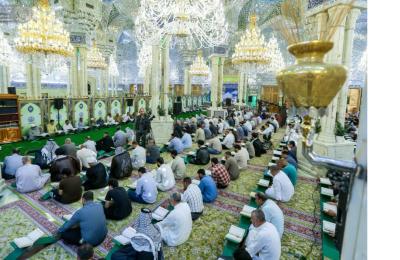 العتبة العلوية المقدسة تقيم الختمة القرآنية الرمضانية