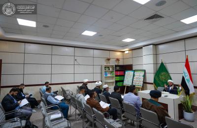 دار القرآن الكريم في العتبة العلوية المقدسة تقيم دورة النغم بالطريقة العراقية لقُرَّاء محافظة النجف الأشرف