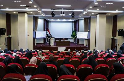 مكتبة الروضة الحيدرية تُنظّم ورشة (مشوار التفوّق الدراسي ) لطالبات المراحل المنتهية