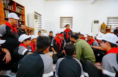 العتبة العلويّة المقدّسة تُطلق مشروع الفتى العلويّ رعايةً لفئات الناشئة والشباب