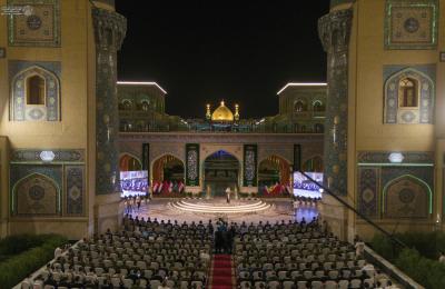 مسك ختام أسبوع الصادقَينِ .. حناجر الولاء المحمدي تصدح في ختام مهرجان الرسول الأعظم (ص) الدوليّ الرابع للشعر العربي