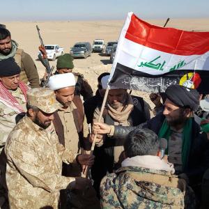 مشاركة مبلغي لجنة الارشاد والتعبئة في تحرير البعاج من عصابات