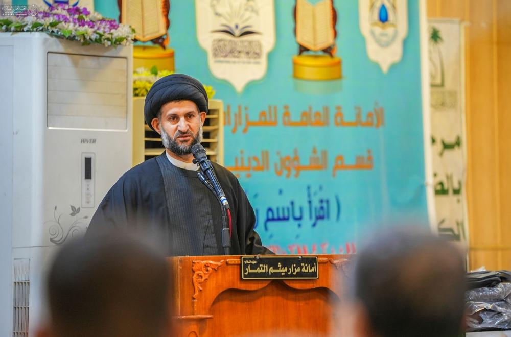 مركز المحسن لثقافة الأطفال يُقيم أمسية رمضانية لأيتام مؤسّسة العين بالتعاون مع مزار ميثم التمَّار