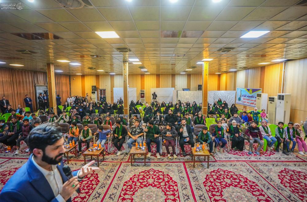 مركز المحسن لثقافة الأطفال يُقيم أمسية رمضانية لأيتام مؤسّسة العين بالتعاون مع مزار ميثم التمَّار