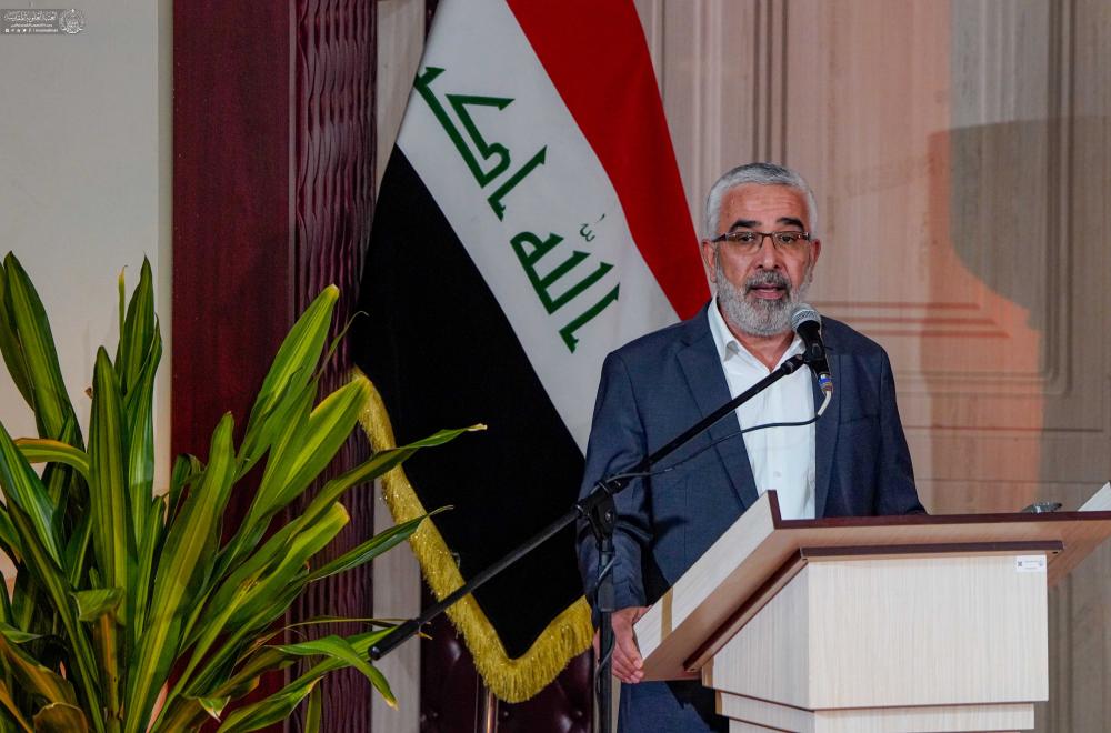 بحضور علمائي وأكاديمي .. العتبة العلوية المقدسة تحتفي بالمرجع الديني آية الله الشيخ عبد الله جوادي آملي