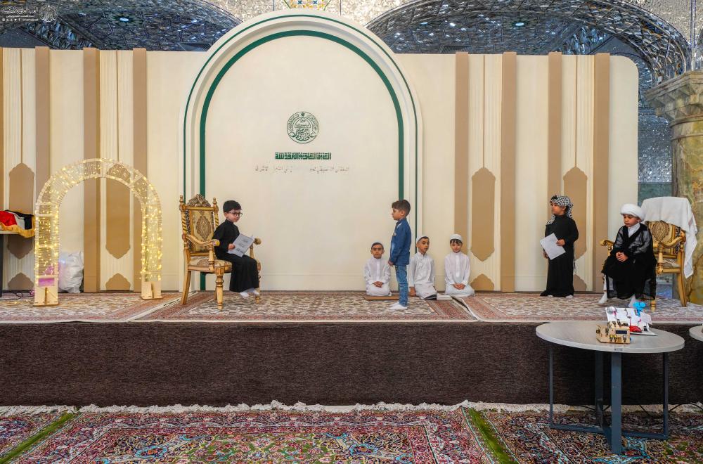 العتبة العلويّة المقدّسة تحتفي بالطلبة الأوائل في الثانويات الإسلامية