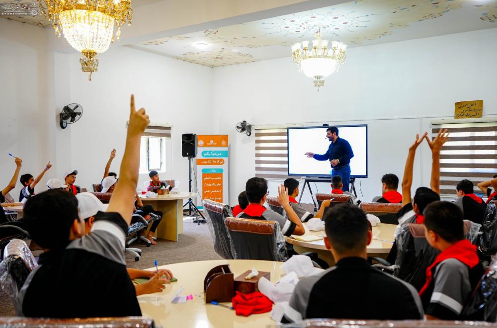 العتبة العلويّة المقدّسة تُطلق مشروع الفتى العلويّ رعايةً لفئات الناشئة والشباب