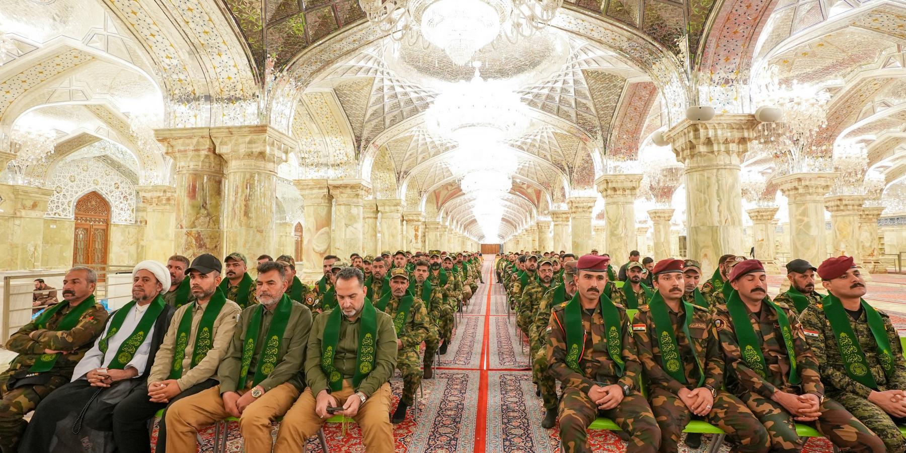 ضمن فعاليات المجلس العلوي الثقافي السنوي الثاني .. العتبة العلوية المقدسة تستضيف شريحة من مُلبِّي فتوى الجهاد الكفائي